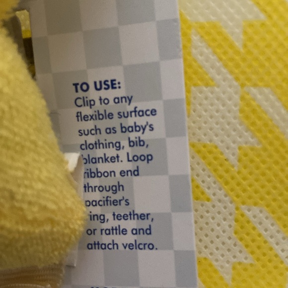 Pacifier holders set of 3. - Picture 2 of 3